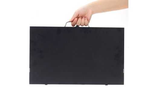 Gratar grill pliabil si portabil tip valiza cu accesorii incluse