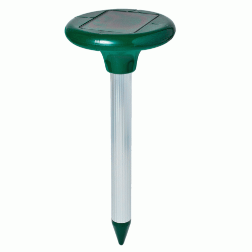 Set 2x aparat alungat cartite cu alimentare solara - alarma sonica