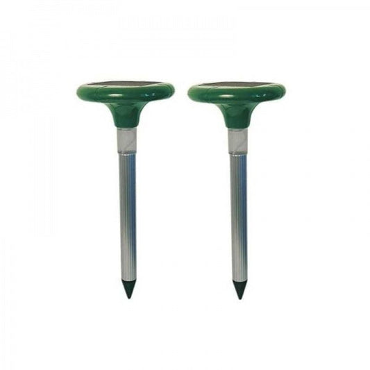 Set 2x aparat alungat cartite cu alimentare solara - alarma sonica